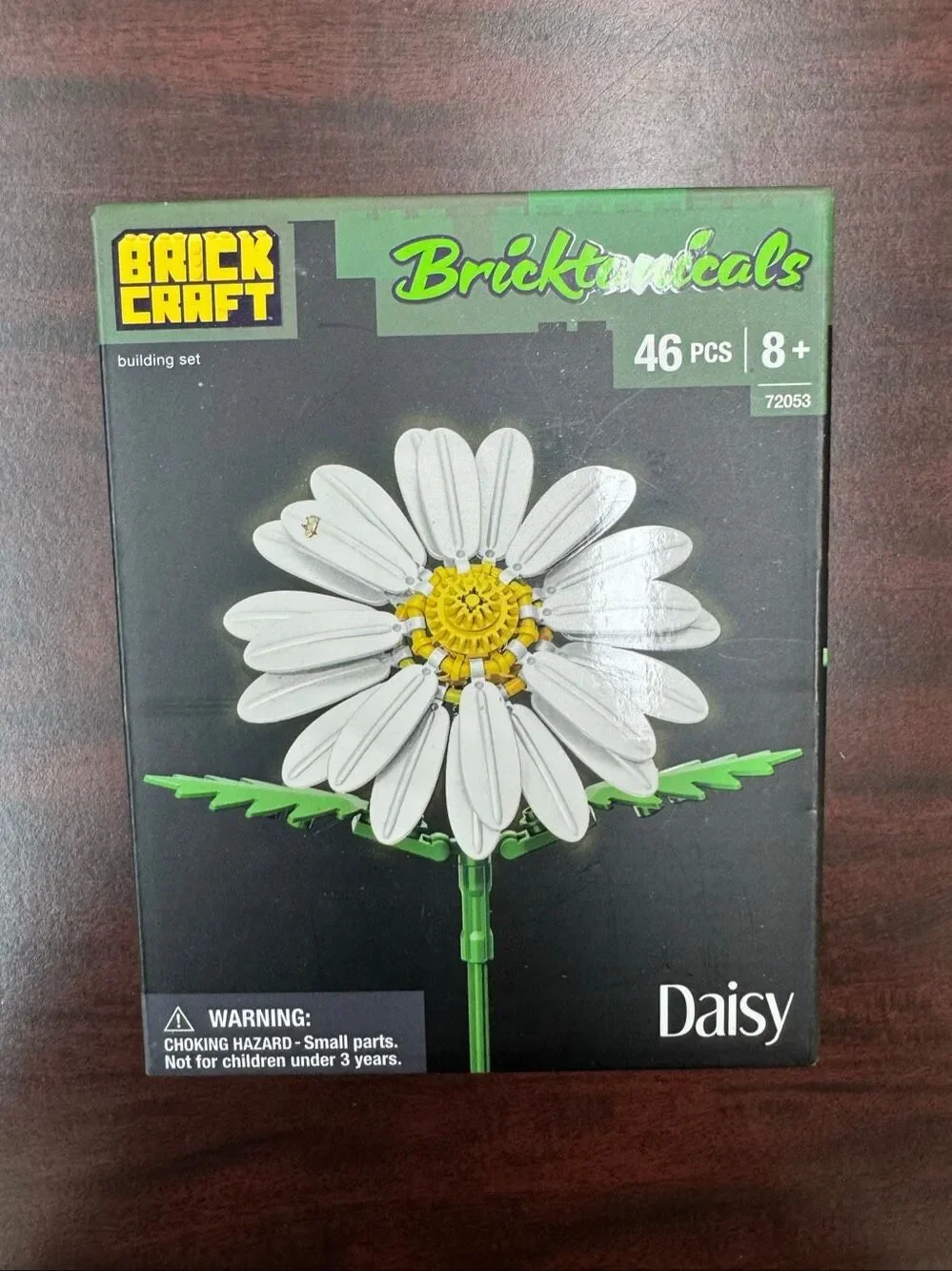 NWT Brick Craft Bricktanicals Daisy Flower Building Set- 46 Piece